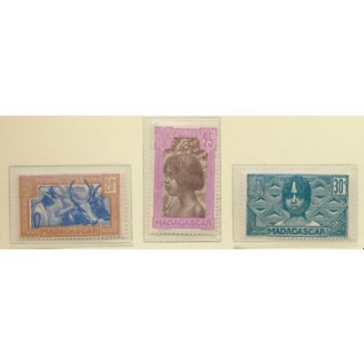 Madagascar Stamps Scott #148 To 155, Mint Hinged, Short Set