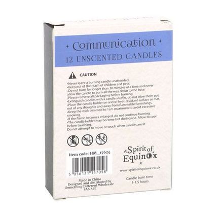 Candles - Pack of 12 Communication Spell Candles