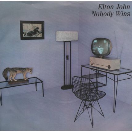 Elton John - Nobody wins / Fools in fashion 1981 7" single vinyl record XPRES54