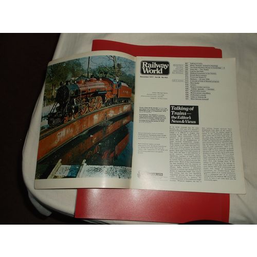RAILWAY WORLD DECEMBER 1977 (03/11) FREE POSTAGE U K