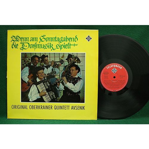 Original Oberkrainer Quintett Avsenik - Wenn Am Sonntagabend - SLE 14234-P - EX+
