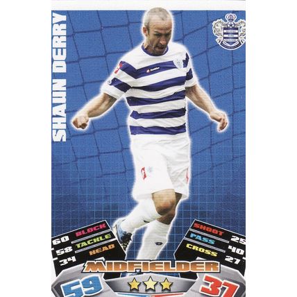 Match Attax 2011/2012 225 Shaun Derry Queens Park Rangers