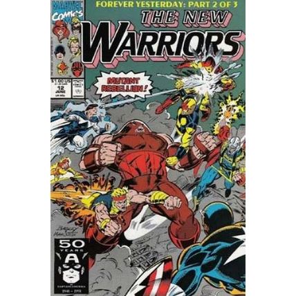 New Warriors (Vol 1) # 012 VFN+ ORIG US COMICS