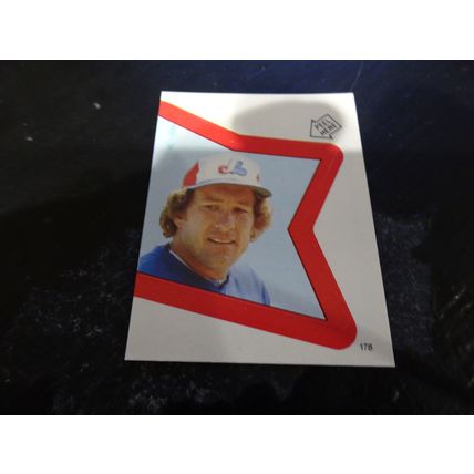 1983 Topps Stickers # 178 Gary Carter Very Good-Excellent (4) Montreal Expos