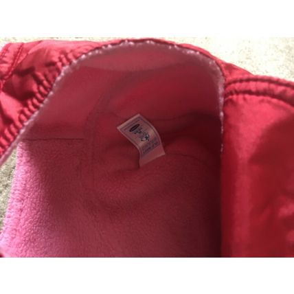 Old Navy Baby Infant Girls Pink Aviator Trapper Hat Straps Size 12-24 Months