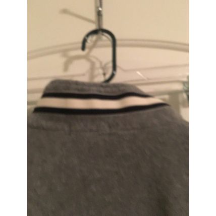 Nautica Men's Gray 1/4 Zip Fleece Jacket Coat Size Medium
