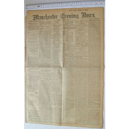 1912 original Manchester Evening News No. 13,532