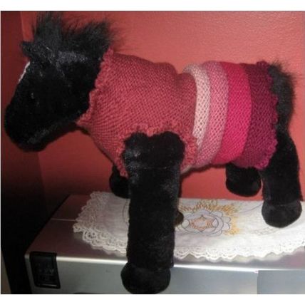 Hand Knit One Of A Kind Pullover Pet Sweater, id:pinkie rings