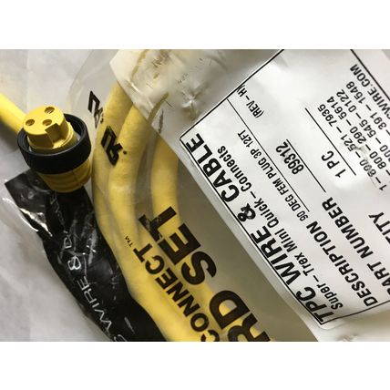 new TPC 89312 WIRE&CABLE 89312 AK08P SUPER-TREX QUICK CONNECTS ,EQ
