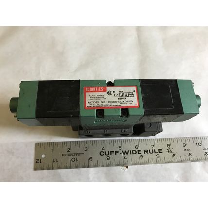 NEW NUMATICS 153SS43CK015W PNEUMATIC SOLENOID VALVE 228-690B 110-129/60,12A,EQ