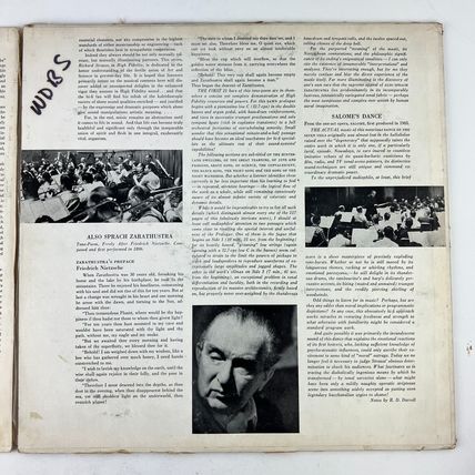 Salomé / Also Sprach Zarathustra Vinyl LP Record Album MONO LM-1806