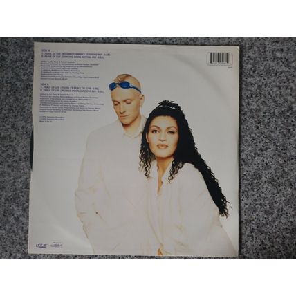 Clubland Featuring Zemya Hamilton – Peace Of Luv (LUK071) 1995 (12" Single