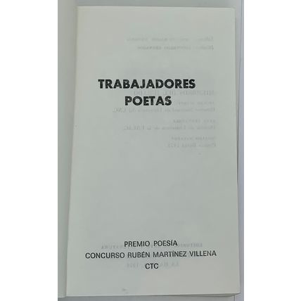 Trabajadores poetas