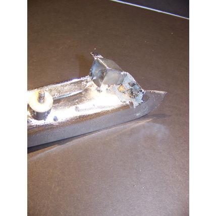 1965 CHRYSLER IMPERIAL RH REAR QUARTER PANEL TRIM OEM #2480072