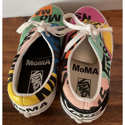 Beautiful MOMA X VANS US5 Sneakers Very Rare!