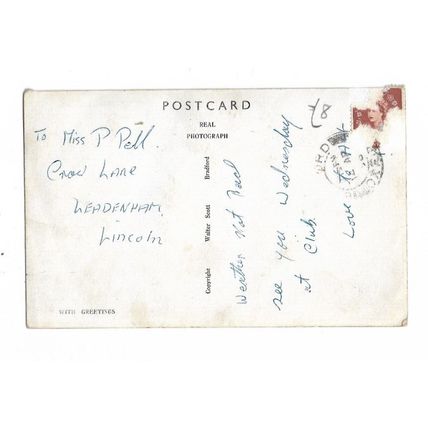 Burford, Oxfordshire, RP Postcard.