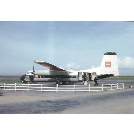HERALD AIRCRAFTB.E.A . CARD NO FP 235