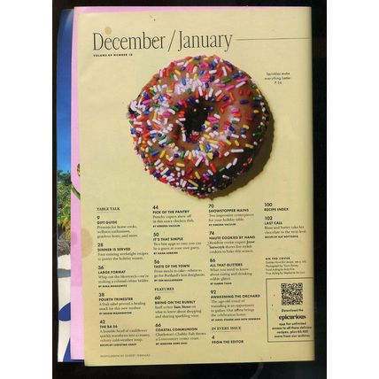 BON APPETIT magazine 2025 "COOK THIS COVER ISSUE" Dinner is Served EXC. COND