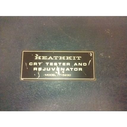 USED!! Heathkit Model IT-5230 CRT Monitor/Display Tester and Rejuvenator