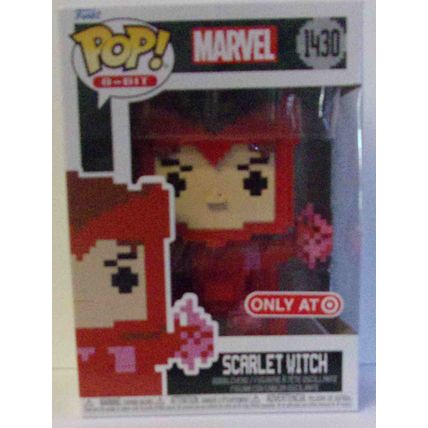 FUNKO / POP ' MARVEL ' 8- BIT SCARLET WITCH figure (2024)