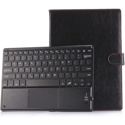 Universal Tablet Keyboard Case 9"-11" Inch with Touchpad, 2-In-1 Bluetooth Wirel