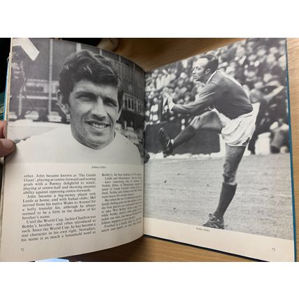 1969 "THE ALL STARS FOOTBALL BOOK No.9" UK SOCCER ANNUAL HARDBACK BOOK (P4)