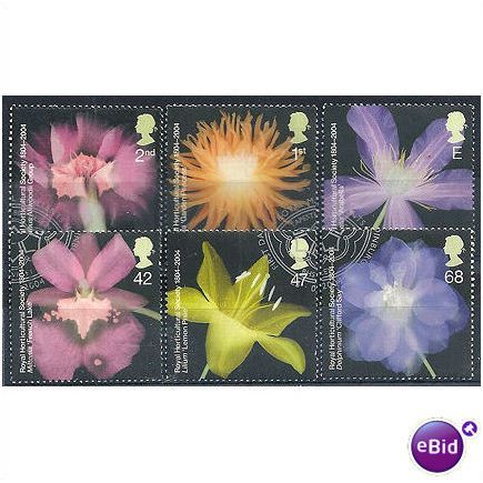 2004 Royal Hort Society Set SG2456-61 Very Fine Used