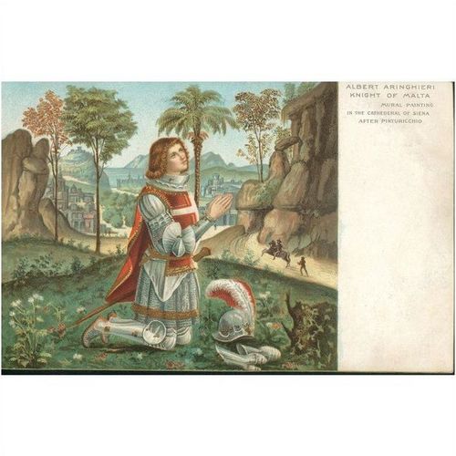 Vintage Postcard - Art Card - Misch & Stock's 'Acadamy Series'