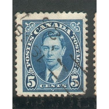Canada stamps 1937 - SG 361 - 5c KGV1 - used