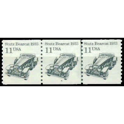 2131v 11c Stutz Bearcat Very Fine MNH Dry Gum PNC 4/3 W1394