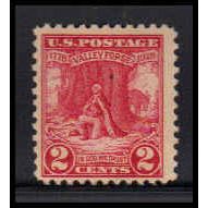 645 2c Valley Forge Just Clears MNH O1164
