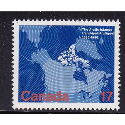 CANADA 1980 CENTENARY ARCTIC ISLANDS ACQUISITION MNH SG970