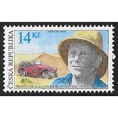 Mi 695 (**): František Alexander Eistner (World Traveler and Scout Leader)