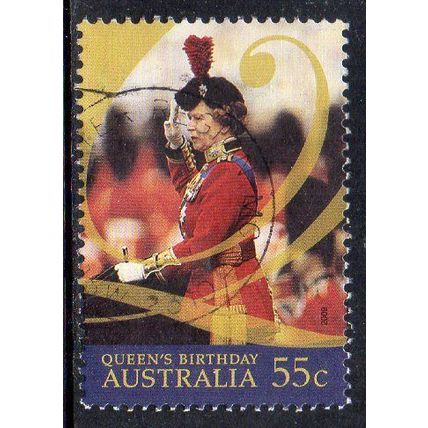 Australia 2009 Queen's Birthday - Trooping the Colour 55c Used