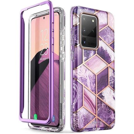 i-Blason Cosmo Series Case for Samsung Galaxy S20 Ultra 5G (6.9")-PURPLE-NEW