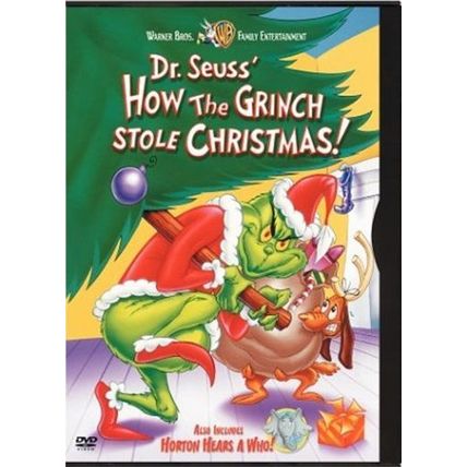 Dr. Seuss's How the Grinch Stole Christmas/Horton Hears a Who! (used kids' DVD)