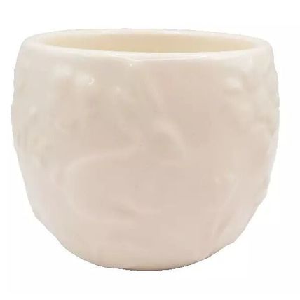 Pink Egg Shaped Ceramic Candle Vanilla Frosting Scented Candle Easter Bunny