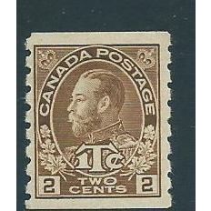 Canada used war tax itc hm sg241 die 2 sg 241 scarce imperf x 8 coil cv £110
