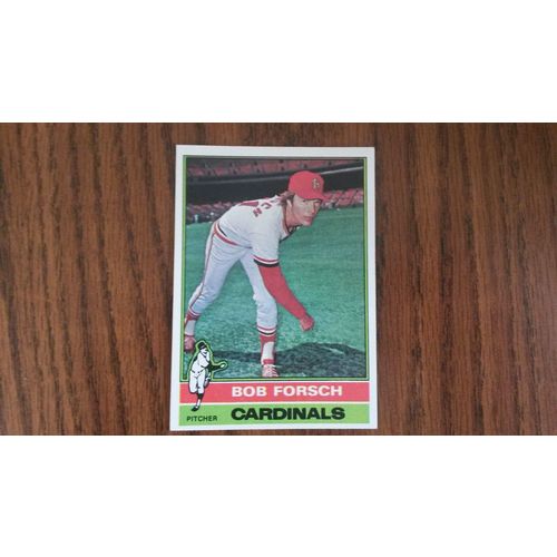 1976 Topps Card # 426 Bob Forsch Excellent (5) St Louis Cardinals