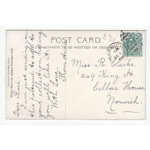 At Inversnaid Loch Lomond 1904 Moonlight Postcard