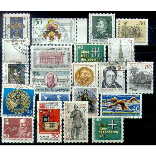 GERMANY BERLIN [39] nettes Lot ( O/used ) Sauber. Div. Jahre