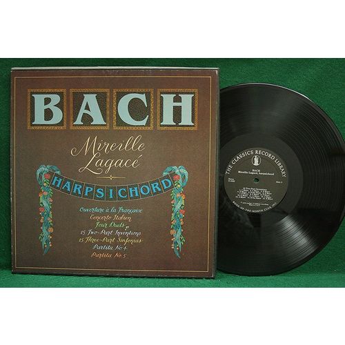 Mireille Legace - Bach-Harpsichord - 21-6563 - EX+