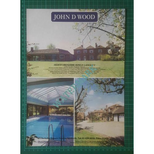 X701) Kings Langley Hertfordshire House Sale - 1981 Clip