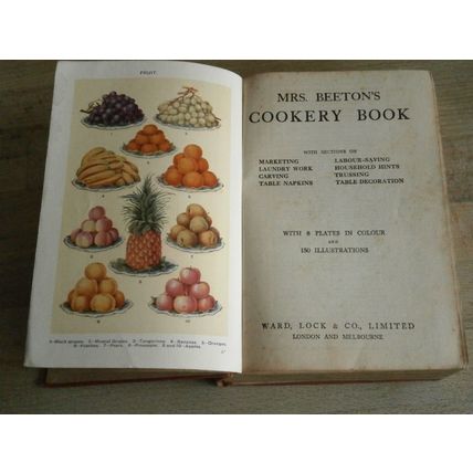 Mrs Beeton's Cookery Book 1930's Hardback Book