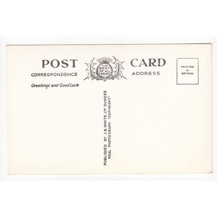 Loch Leven and the Road to Fort William Postcard RP J B White 2294