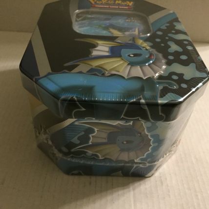 NEW Sealed Pokemon Vaporeon V Forces Tin