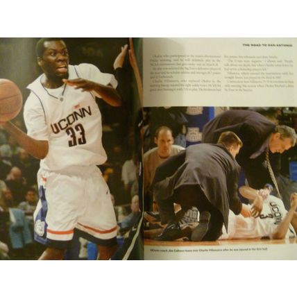 THE ROAD TO SAN ANTONIO & NEW ORLEANS 2003-04 U CONN HUSKIES BASKETBALL CHAMPION