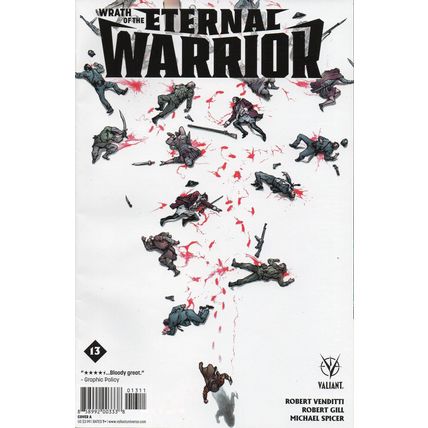 WRATH OF THE ETERNAL WARRIOR #13 - 1st PRINT - VALIANT - 2016