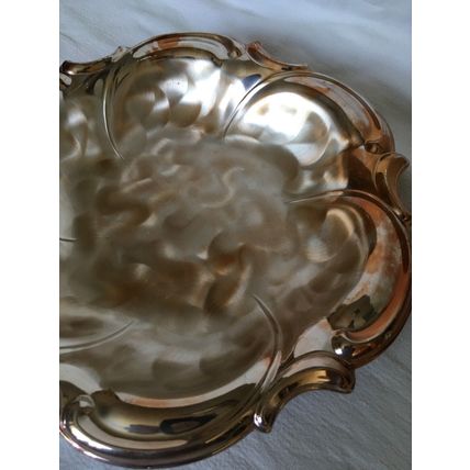 HOKA Silver Plated Rococo Style Bowl Dish Vintage from Germany Collectable