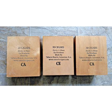 3 La Fontana Vintage by Eiroa Wooden Cigar Boxes - Fast Ship!